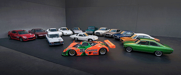 Momenten uit de geschiedenis van de Mazda rotatiemotor.