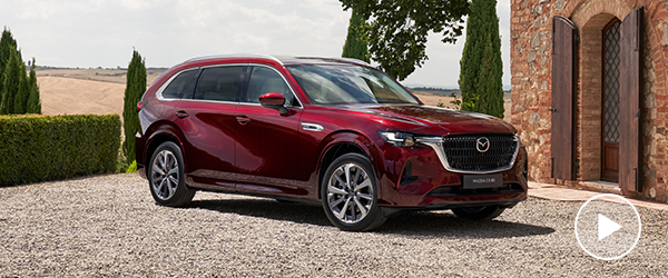 Foto van de volledig nieuwe Mazda CX-80