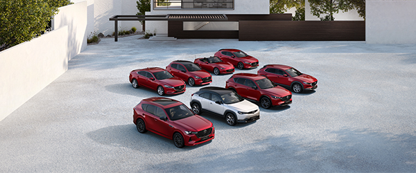 Foto van de Mazda-modellen