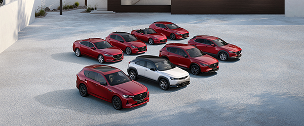 Het Mazda-assortiment